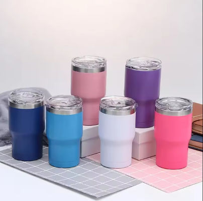 14oz 3인1 주문 OEM 커피 텀블러 머그 콜라 홀더 스테인레스 스틸 맥주 캔 냉장고