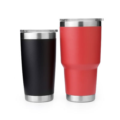 20oz 금속 텀블러 빈 빨간색 자석 슬라이더 뚜?? OEM ODM