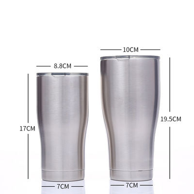 600ml 900ml 스테인리스는 공이치기용수철 20oz 안전한 마시는 맥주잔을 격리했습니다