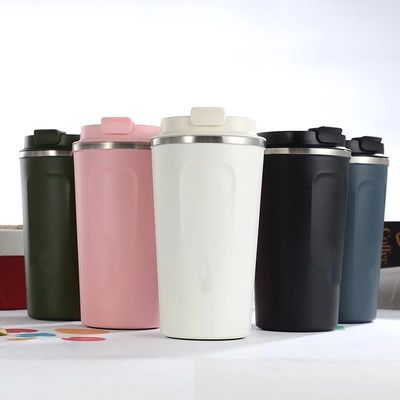 17oz 소폭 몸 디자인 스테인리스 찻잔, 커피는 찻잔 누설방지 뚜껑을 격리했습니다