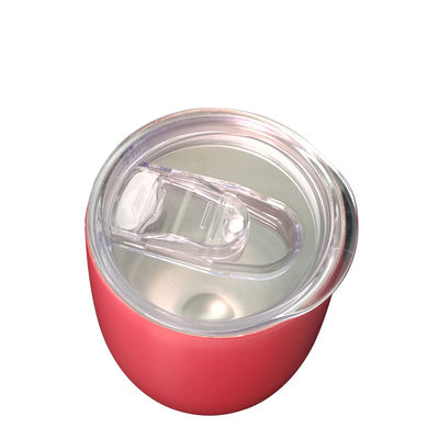 뚜껑, 커피를 가진 360ml 480ml 스테인리스 찻잔은 찻잔 빨간 인쇄를 격리했습니다