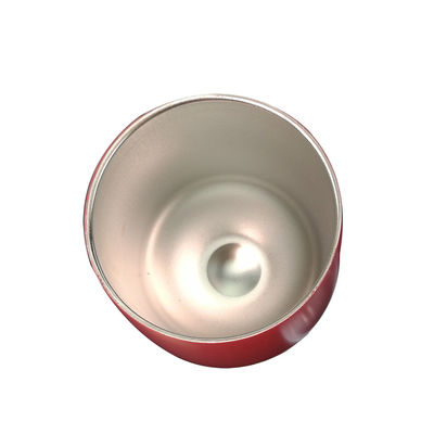 뚜껑, 커피를 가진 360ml 480ml 스테인리스 찻잔은 찻잔 빨간 인쇄를 격리했습니다