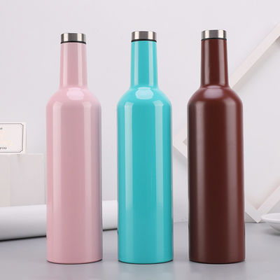 색깔 스테인리스 격리된 병 Eco 매력적인 분홍색 친절한 물자