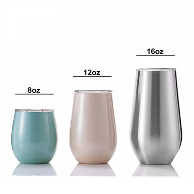 새로운 디자인은 뚜껑, 격리한 포도주 찻잔 작은 수용량을 가진 포도주 컵을 격리했습니다