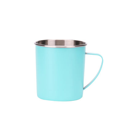 안전한 250ml/300ml/450ml 스테인리스 커피잔 음식 접촉 높게