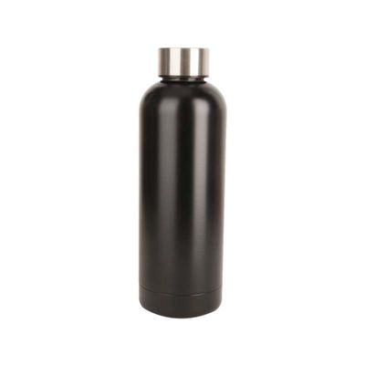 500ml 스테인리스 스포츠 병 달리기를 위한 고무 코팅 두 배 벽