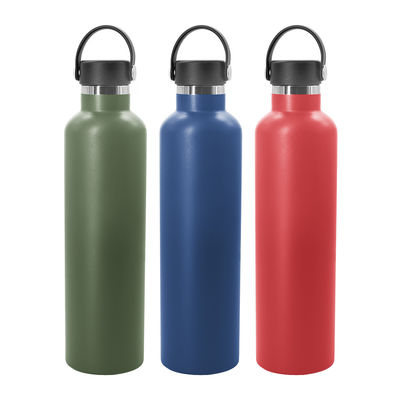 18oz 21oz 24oz 진공은 병, 좁은 입 플라스크 돋을새김 로고를 격리했습니다