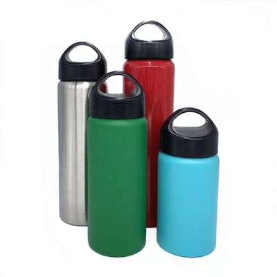 12oz/17oz/20oz/25oz 스테인리스 스포츠는 반복 모자를 가진 넓은 입을 병에 넣습니다